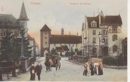 Villingen Partie bei der Brücke gl1906 81.214