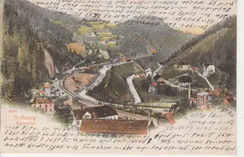 Triberg Panorama Gutachtal gl1904 81.265