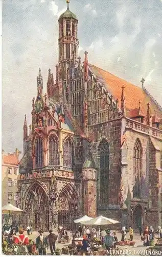 Ch.E.FLOWER Nürnberg Frauenkirche ngl B5311