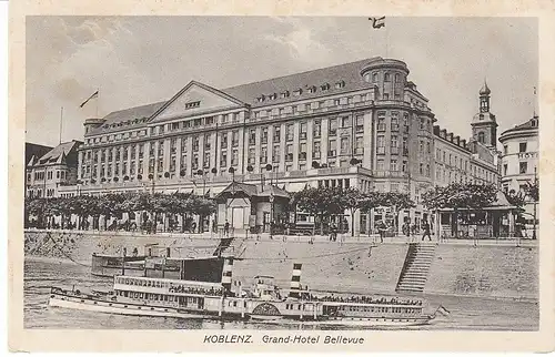 Koblenz a.Rhein Grand-Hotel Bellevue ngl 49.837