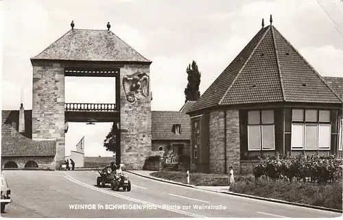 Weintor in Schweigen Weinstraße gl1971 49.851