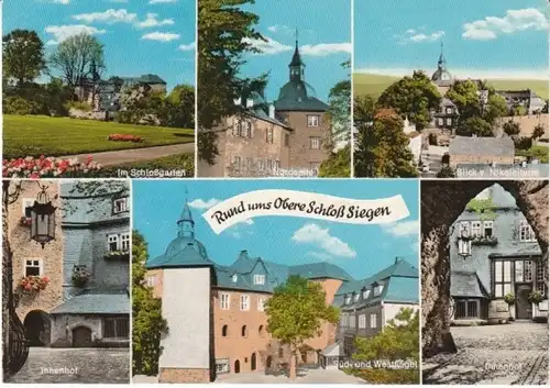 Siegen Oberes Schloß Mehrbildkarte ngl 28.239