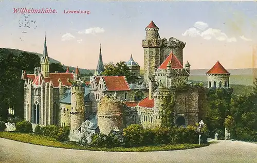 Kassel-Wilhelmshöhe Löwenburg gl1913 114.507