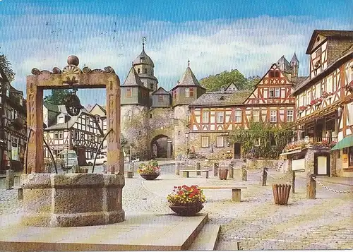 Braunfels an der Lahn Innenstadtpartie gl1978 130.292