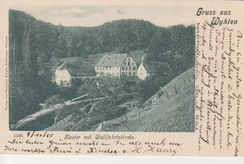 Wyhlen Kloster mit Wallfahrtskirche gl1901 81.474