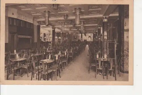 München Cafe Fürstenhof Innenansicht gl1929 77.532