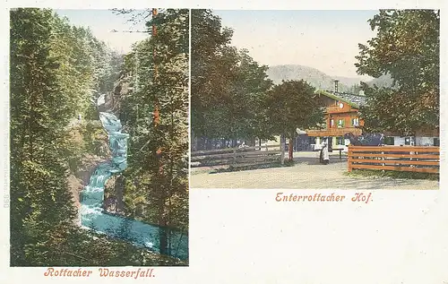 Rottach-Egern Enterrottacher Hof Wasserfall ngl 119.502