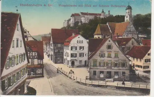 Heidenheim Hauptstraße Schloss feldpgl1918 81.744