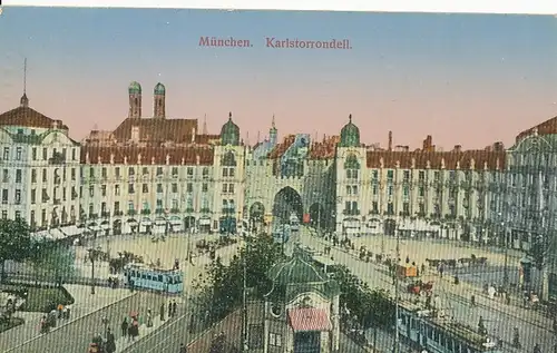 München Karlstor-Rondell gl1915 124.305