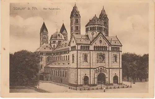 Speyer a,Rhein Der Kaiserdom ngl 49.985