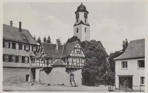 Laichingen Ortspartie Fachwerkhaus ngl 81.584