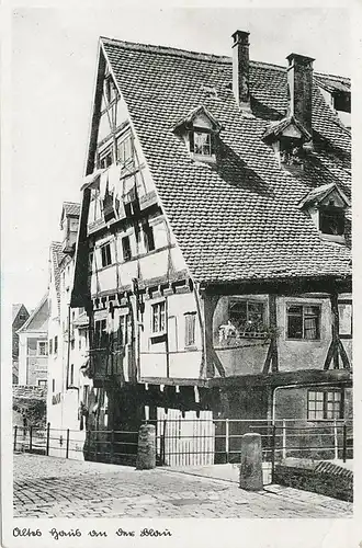 Ulm Altes Haus gl1936 101.569