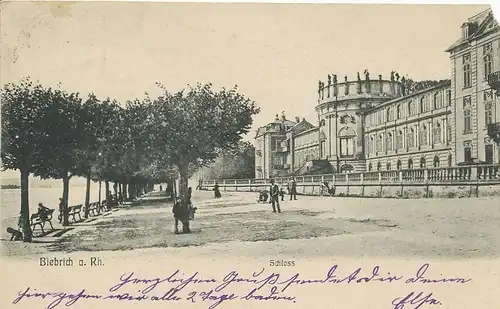 Biebrich a.Rh. Schloss gl1905 130.321