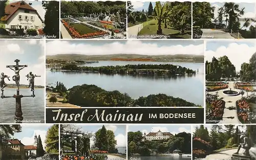 Insel Mainau Teilansichten gl1961 133.262