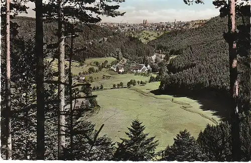 Freudenstadt Schwarzwald Gesamtansicht gl1956 49.675