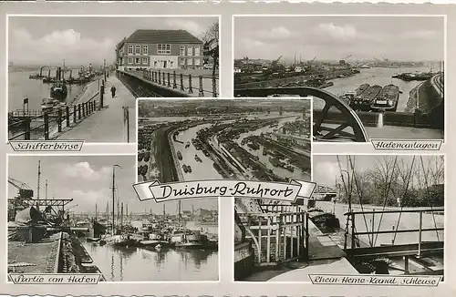 Duisburg-Ruhrort Teilansichten ngl 100.751