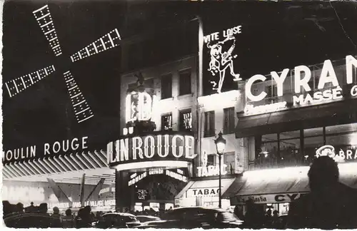 Paris Le Moulin Rouge la nuit ngl 28.526