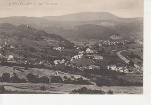 Lörrach Blick in das Wiesental gl1908 81.827