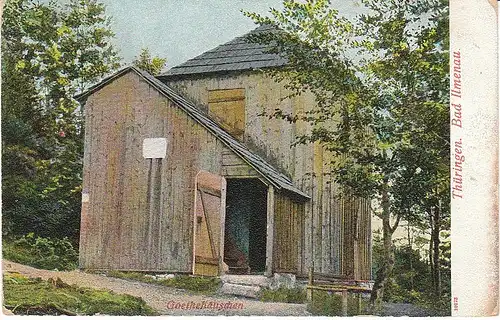 Bad Ilmenau Goethe-Häuschen gl1913 B2.823