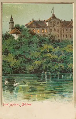 Insel Mainau Schloss ngl 108.489