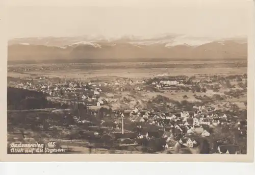 Badenweiler Panorama mit Vogesen ngl 81.846