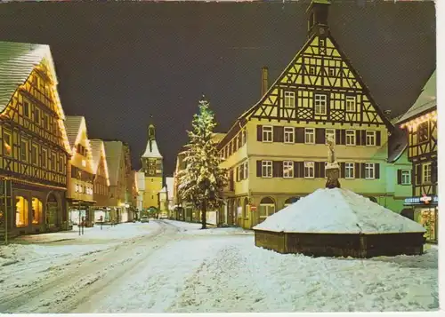 Winnenden Marktplatz zur Weihnachtszeit ngl 84.014