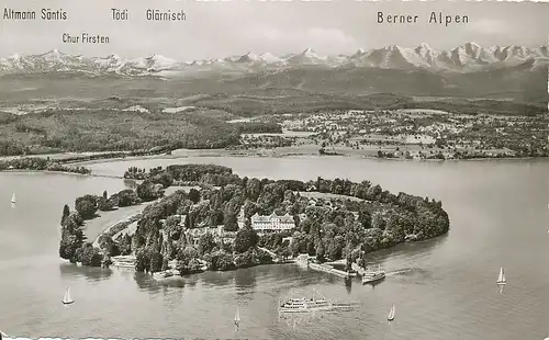 Insel Mainau Luftaufnahme ngl 133.274