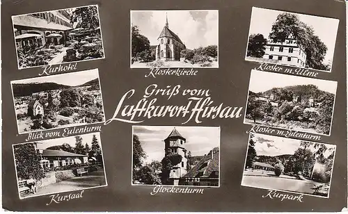 Luftkurort Hirsau Mehrbildkarte gl1961 49.759