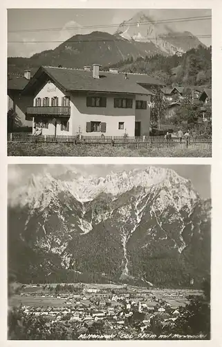 Mittenwald Haus Alpenhof Panorama ngl 126.008