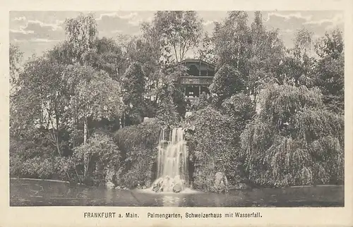 Frankfurt a.M. Palmengarten Schweizerhaus ngl 100.948