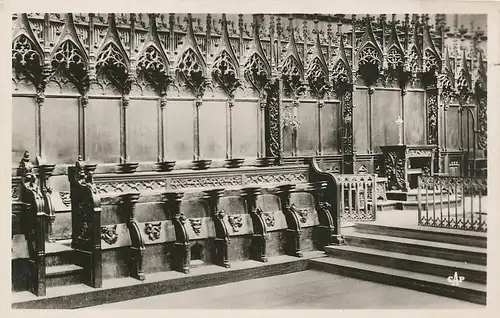 Thann La Cathedrale Les Stalles du Choer ngl 110.999