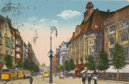 Frankfurt a.M. Partie an der Zeil gl1925 131.901