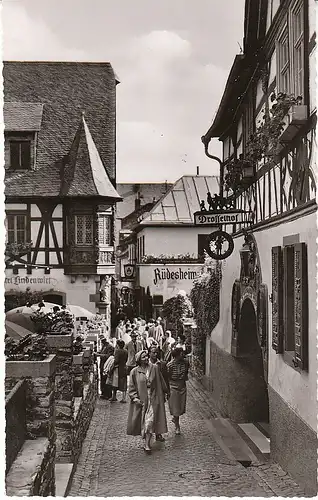 Rüdesheim Drosselgasse am Drosselhof ngl 49.883