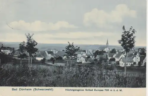 Bad Dürrheim Gesamtansicht gl1911 81.179