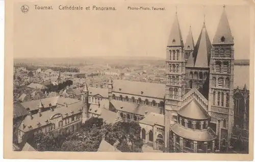 Tournay Cathédrale et Panorama feldpgl1918 20.688
