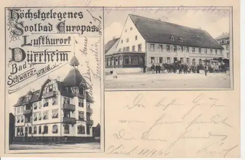 Bad Dürrheim Gasthof und Hotel zum Kreuz gl1904 81.189
