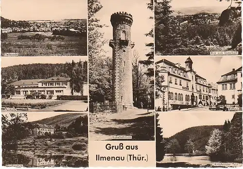Gruß aus Ilmenau Mehrbildkarte ngl 49.688