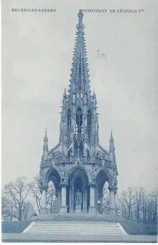 Bruxelles Monument de Leopold I. ngl 20.708