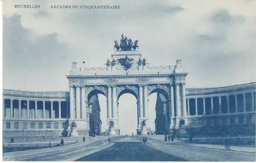 Bruxelles Arcades du Cinquantenaire ngl 20.718