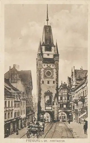 Freiburg Martinstor gl1916 102.806