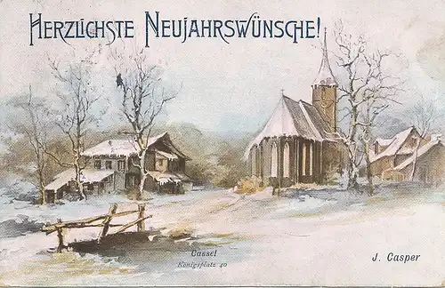 Kassel Königsplatz 40 J. Casper glca1900 100.665