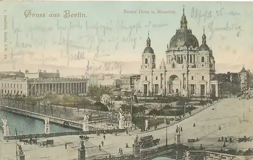 Berlin Neuer Dom und Museum gl1901 117.573