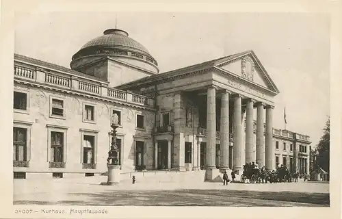 Wiesbaden Kurhaus Hauptfassade ngl 101.038