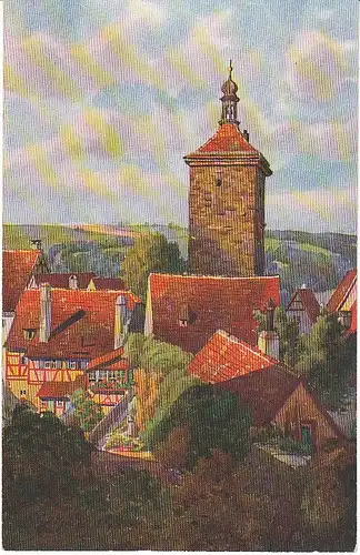 Rothenburg o.T. Partie am Siebersturm ngl 49.983