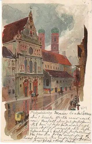 München Michaelskirche KLEY gl1898 49.965