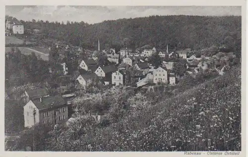 Rabenau unterer Ortsteil gl1943 86.643