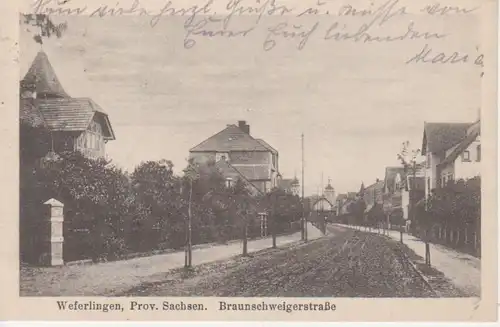 Weferlingen Braunschweigerstraße gl1922 90.695