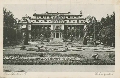 Frankfurt a.M. Palmengarten gl1921 100.951