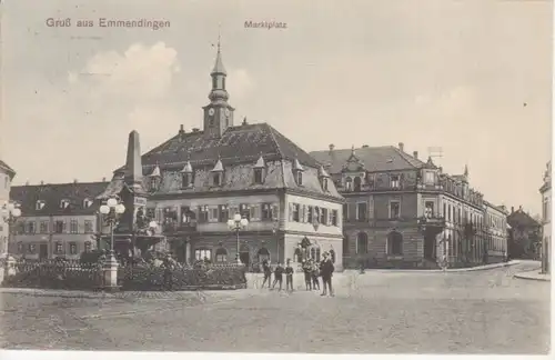 Emmendingen Marktplatz gl1939 82.191