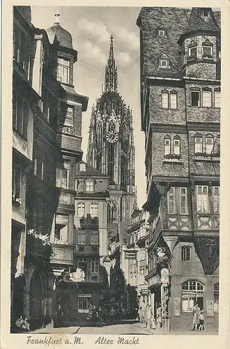 Frankfurt a.M. Alter Markt gl1942 100.998